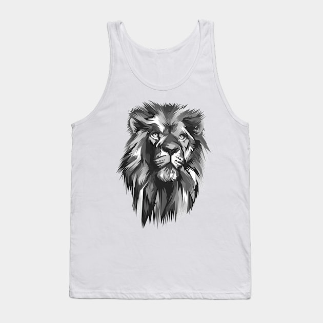 lion head Tank Top by katanya78